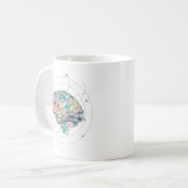ICH BAUTE NEURALE NETZE. KAFFEETASSE (Vorderseite Links)