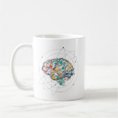 ICH BAUTE NEURALE NETZE. KAFFEETASSE (Links)
