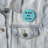Ich beachte, dass ich seltenes Button bin (Beispiel)