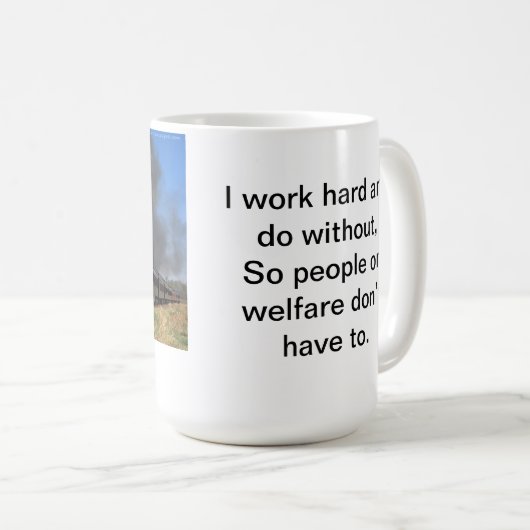 Ich bearbeite harten Dampfzug 00 Kaffeetasse (VorderseiteRechts)