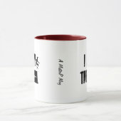 Ich bedauere den Dummkopf - eine MisterP-Tasse Tasse (Zentrum)