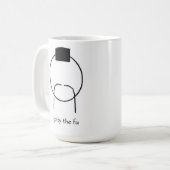 ich bedauere die fu Tasse (Vorderseite Links)