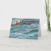 Ich bedauere die Karte (Vorderseite)