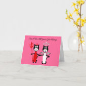 Ich bedauere die Karte (Gelbe Blume)