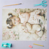 Ich bedauere die Karte Seidenpapier (Basteln)