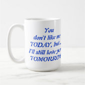 Ich bedauere die Tasse (Links)