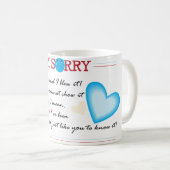 Ich bedauere die Tasse (VorderseiteRechts)