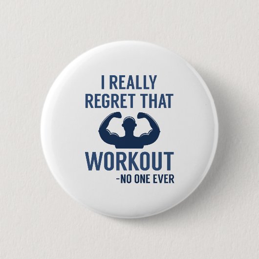Ich bedauere diese Arbeit wirklich Button (Vorderseite)