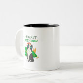 ICH BEDAUERE NICHTS ZWEIFARBIGE TASSE (Vorderseite Links)