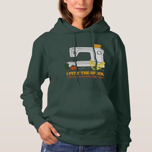 Ich bedaure das Sweatshirt mit der Spule (Vorderseite)