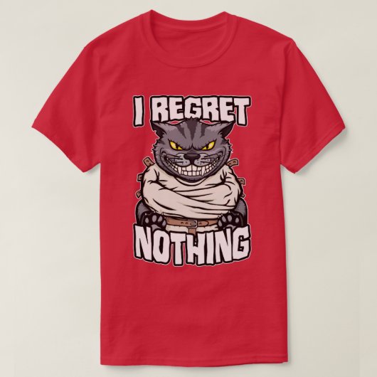 Ich bedaure Nothing Crazy Cat Lady Funny Mad Cats  T-Shirt (Design vorne)
