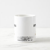 Ich beende meinen Kaffee… Becher Kaffeetasse (Mittel)