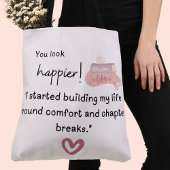 "Ich begann mein Leben um Kapitel herum zu Gebäude Tasche