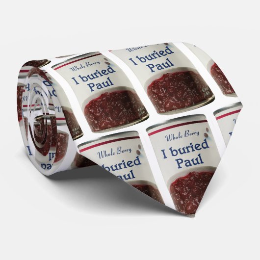 Ich begrub Paul-Krawatte Krawatte (Gerollt)