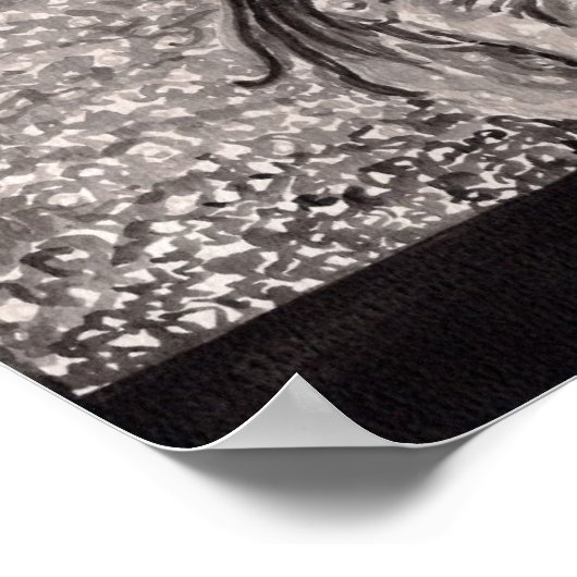 Ich Behalt dir ein wärmes Plakat (Ecke)