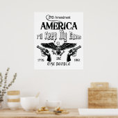 Ich Behalt meine Waffen! Poster (Küche)