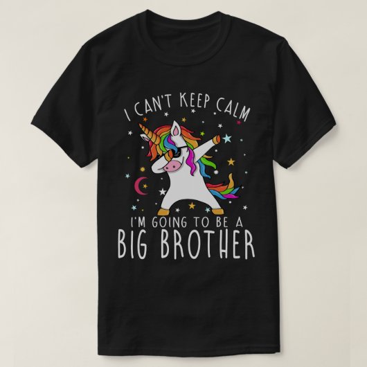 Ich Behalt nicht, dass ich ein großer BRUDER sein T-Shirt (Design vorne)