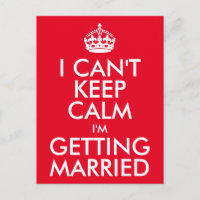 Ich Behalt nicht, dass ich heiraten werde