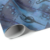 Ich behalte mein Balancen-Yoga-Mädchen Geschenkpapier (Rolleneckpunkt)