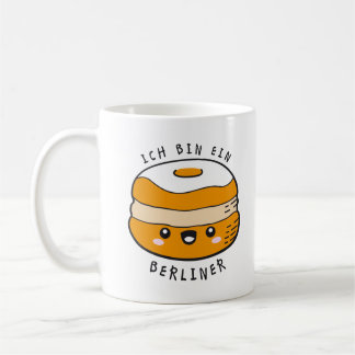 Ich Behälter ein Bewohner von Berlin Kaffeetasse