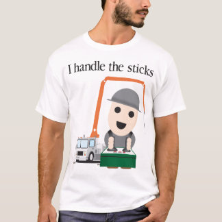 Ich behandele die Stöcke T-Shirt