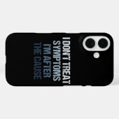 Ich behandle keine Symptome, ich bin hinter der Ur Case-Mate iPhone Hülle (Rückseite (Horizontal))