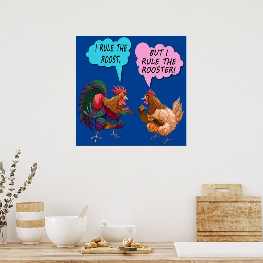 Ich beherrsche das beste Plakat (Küche)