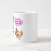 Ich beherrsche den größten Riesenkrug Jumbo-Tasse (Vorderseite)