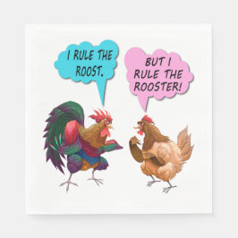 Ich beherrsche den Rost Serviette