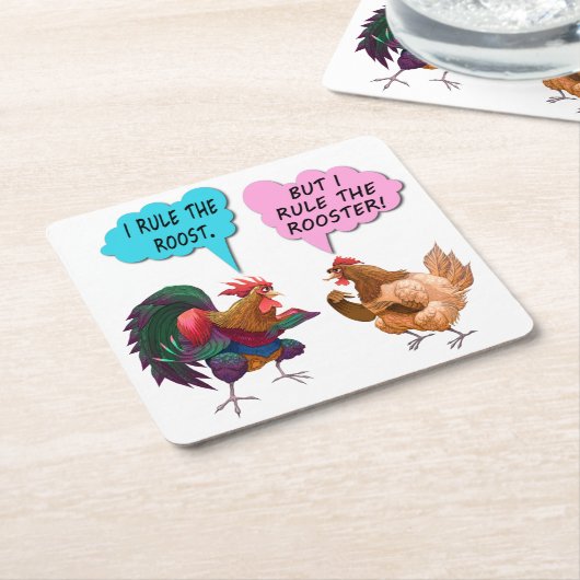 Ich beherrsche die Quadratpapierkastendecke Rechteckiger Pappuntersetzer (angewinkelt)