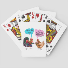 Ich beherrsche die Rost-Spielkarten Spielkarten