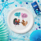 Ich beherrsche die Rostpapierplatten Pappteller (Party)