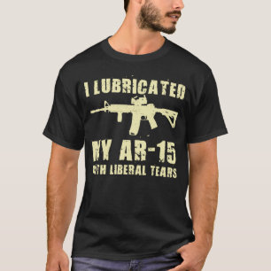 Ich beherrsche meine AR-15 mit einem Besitzer von T-Shirt