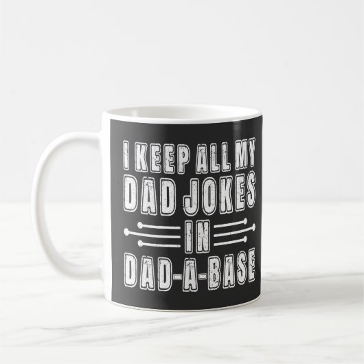 Ich Behielt alle meine Vater Witze im Vater einen Kaffeetasse (Links)