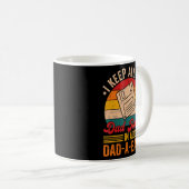 Ich Behielt alle meine Vater-Witze in einem Vater Kaffeetasse (VorderseiteRechts)