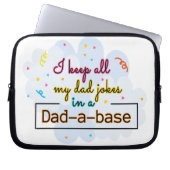 Ich Behielt alle meine Vater-Witze in einem Vater- Laptopschutzhülle (Vorderseite)