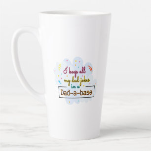 Ich Behielt alle meine Vater-Witze in einem Vater- Milchtasse