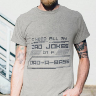 Ich Behielt alle meine Vater-Witze in einem Vater- T-Shirt