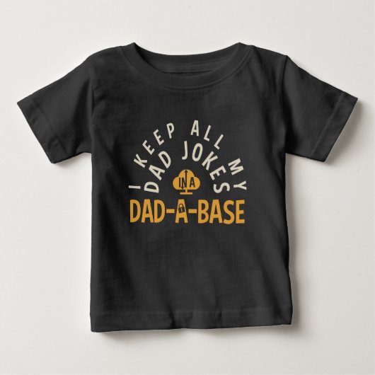 ICH BEHIELT ALLE MEINEN VATER IN MEINEM VATER-DA-B BABY T-SHIRT (Vorderseite)
