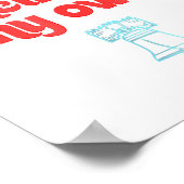 Ich Behielt auf Philadelphia zu tanzen Poster (Ecke)