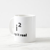 Ich Behielt es echt Kaffee Tasse (Vorderseite Links)