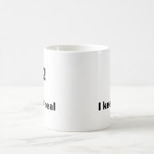 Ich Behielt es echt Kaffee Tasse (Mittel)