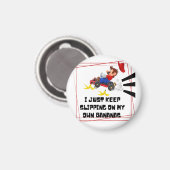 Ich behielt gerade, auf meinen eigenen Bananen zu  Magnet (Vorderseite/Rückseite)