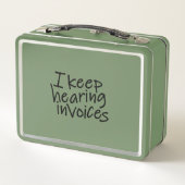 Ich Behielt Hörrechnungen Metall Brotdose (Rückseite)