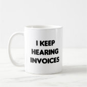 Ich behielt Hörrechnungen mit lustiger Arbeit Kaffeetasse (Links)