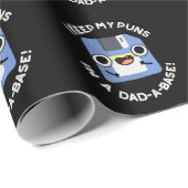 Ich Behielt meine Puns in einem Vater-a-Base-Vater Geschenkpapier (Rolleneckpunkt)