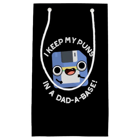 Ich Behielt meine Puns in einem Vater-a-Base-Vater Kleine Geschenktüte (Vorderseite)
