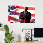 Ich Behielt meine Versprechen Trump 2024 Poster (Heimbüro)