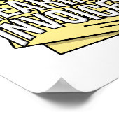 Ich Behielt Rechnungsbuchhalter-Geschenk Poster (Ecke)