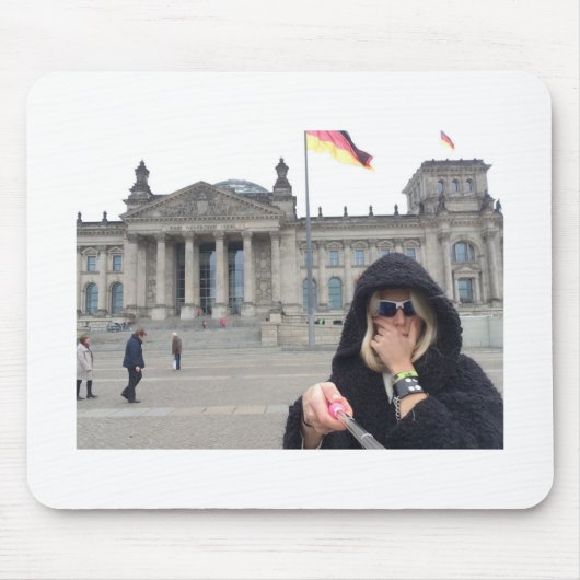 Ich beim Reichstag!!! Mousepad (Vorne)